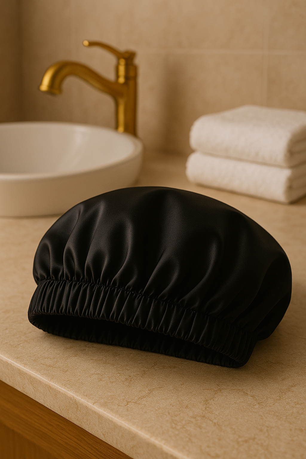 Bonnet en satin